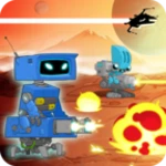 robot fighter : epic battles android application logo